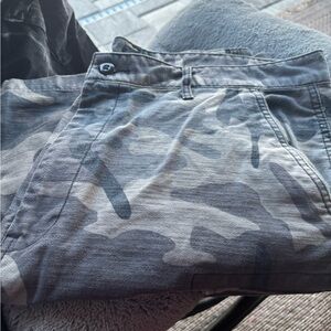 Levi's Gray Camouflage Cargo shorts